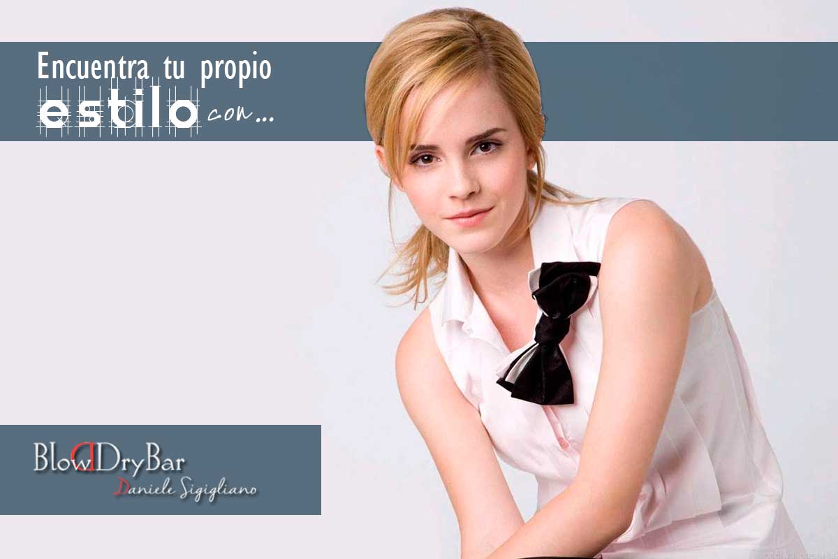Emma Watson Blow Dry Bar Peluqueria Madrid