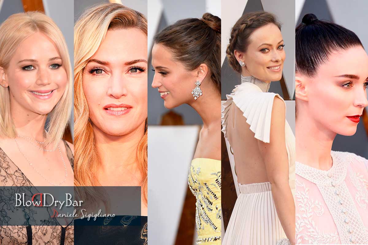 Los 5 peinados preferidos de los Oscar 2016